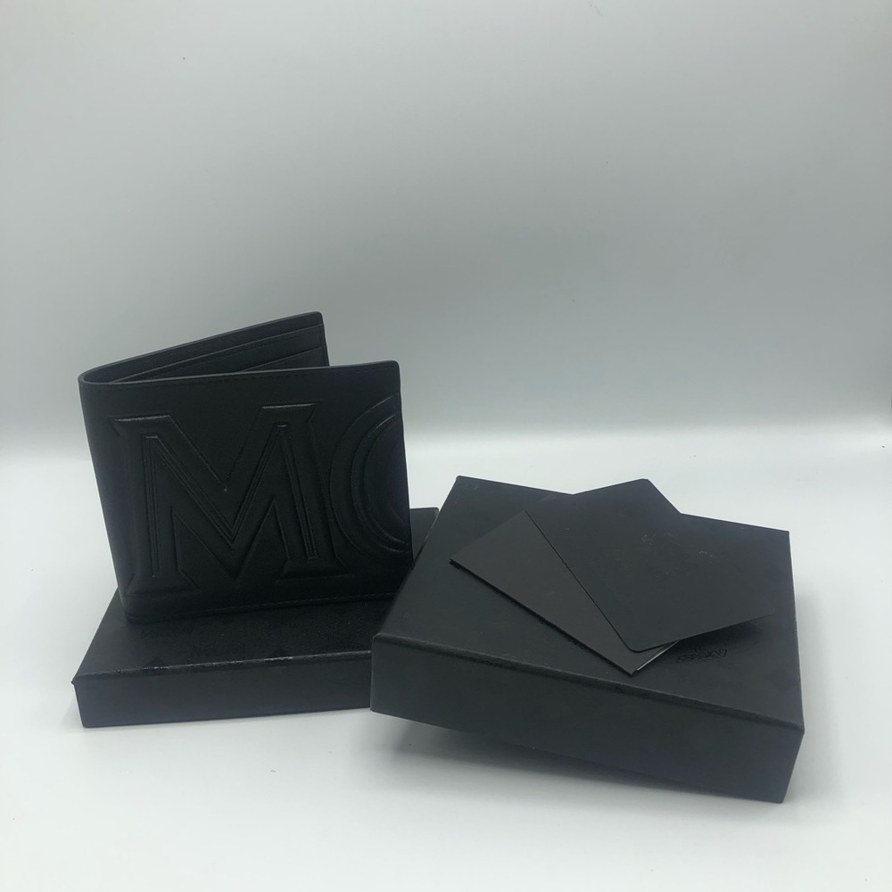 MCM WALLET BLACK